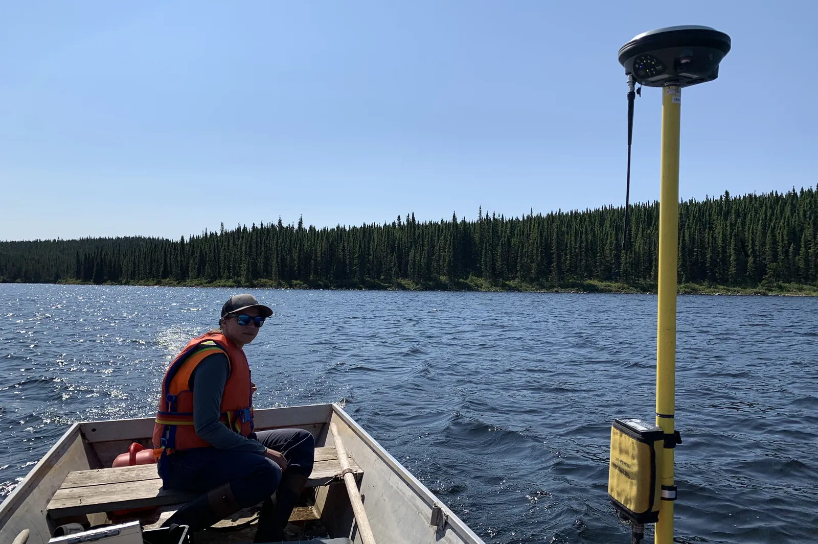 Levé topobathymétrique des berges du Saguenay