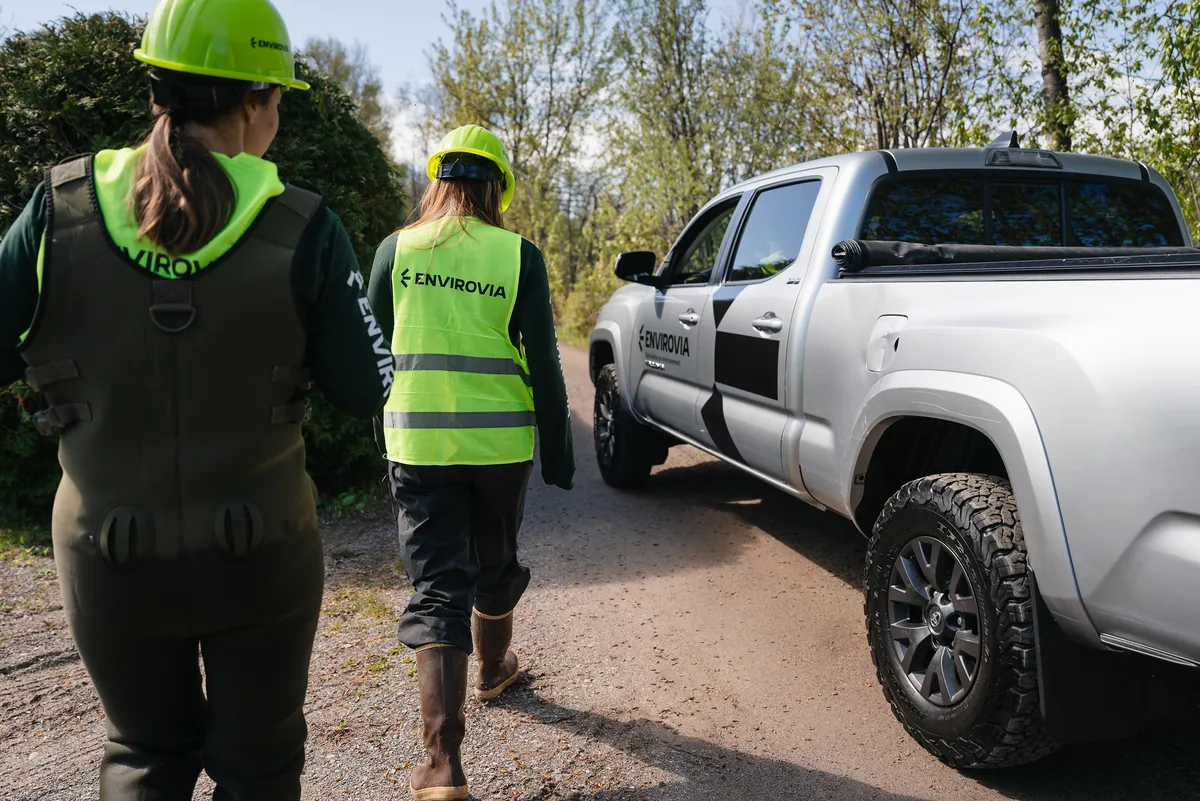 Travaux de stabilisation de rive